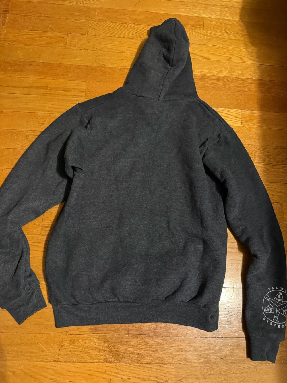 Salmon Sisters Hoodie size medium